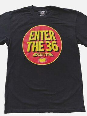 Wu-Tang Clan Shirt Enter The 36 Chambers Hip Hop Graphic Tee Mens Medium Black